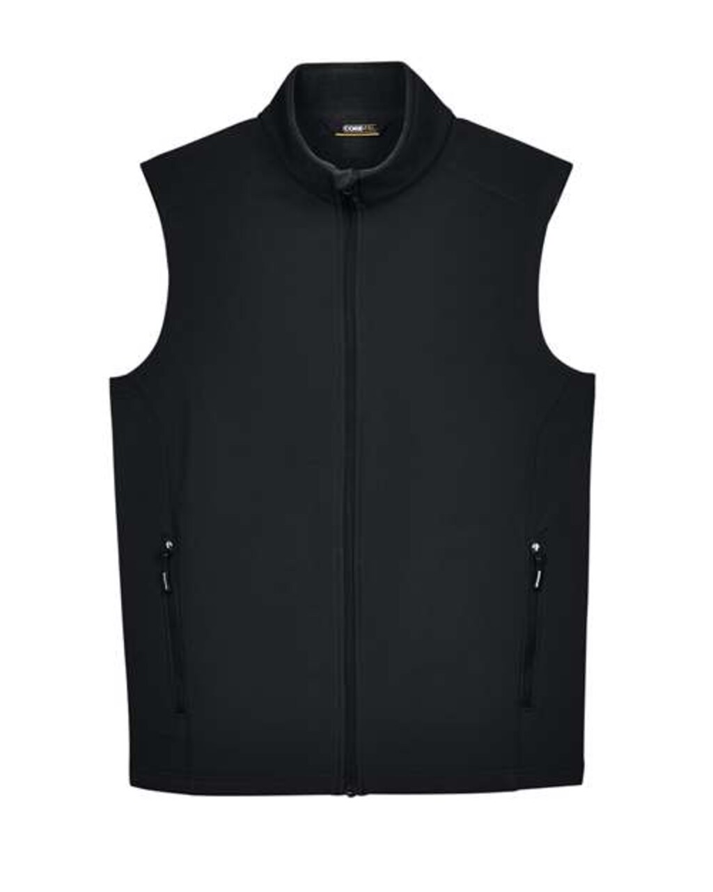 CORE365® Men's Two Layer Fleece Bonded Soft Shell Vest Warm Lightweight Vest
